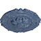 Ekena Millwork Southampton Ceiling Medallion, Hand-Painted Americana Crackle, 16 1/2"OD x 2 3/8"P CM16SOAMC - alternate 2